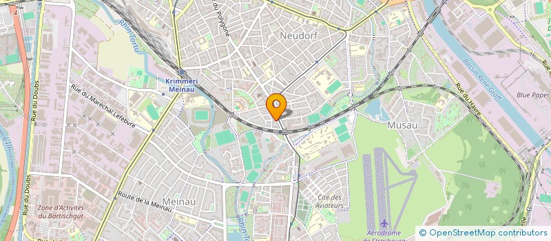 localisation de l'entreprise MADAME OKAIGNY ANGBAKOU à STRASBOURG