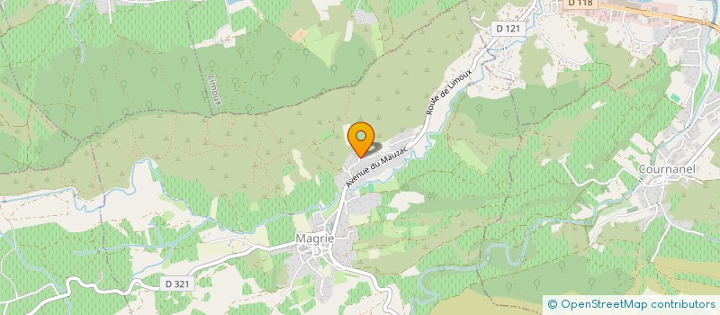 localisation de l'entreprise MADAME OKSANA BORODINOVSKAYA  MAGRIE