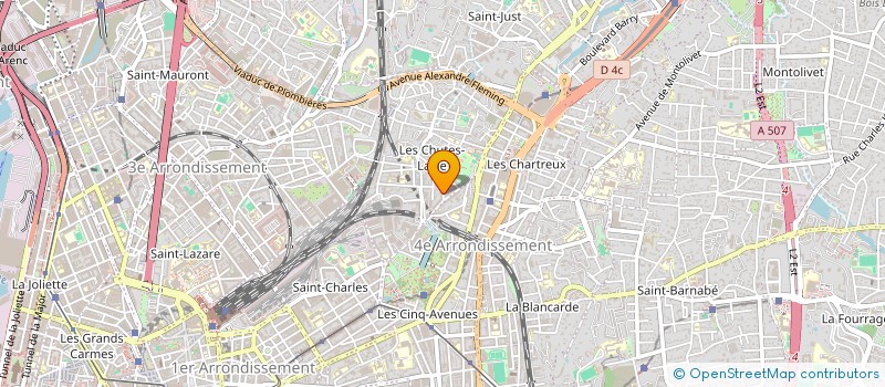 localisation de l'entreprise MADAME OKSANA BUTENKO à MARSEILLE 4EME