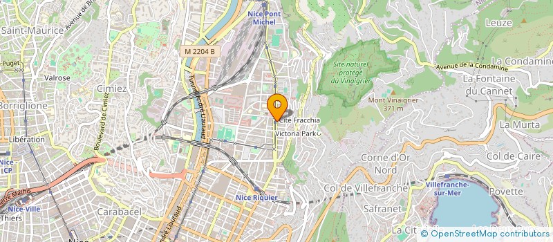 localisation de l'entreprise MADAME OKSANA GONTAR à NICE