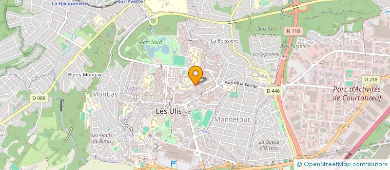 localisation de l'entreprise MADAME OKSANA PASICHNYK à LES ULIS