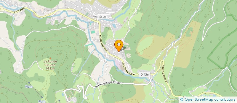 localisation de l'entreprise MADAME OKSANA PLOSKONOS  VENTRON