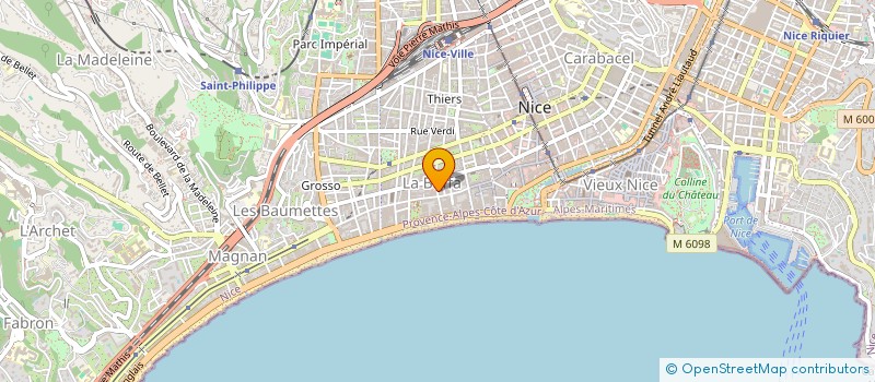 localisation de l'entreprise MADAME OKSANA SKEPKO à NICE