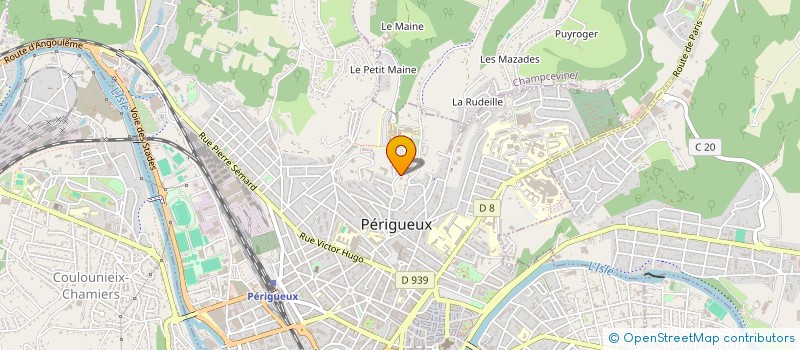 localisation de l'entreprise MADAME OKSANA SOBKO à PERIGUEUX