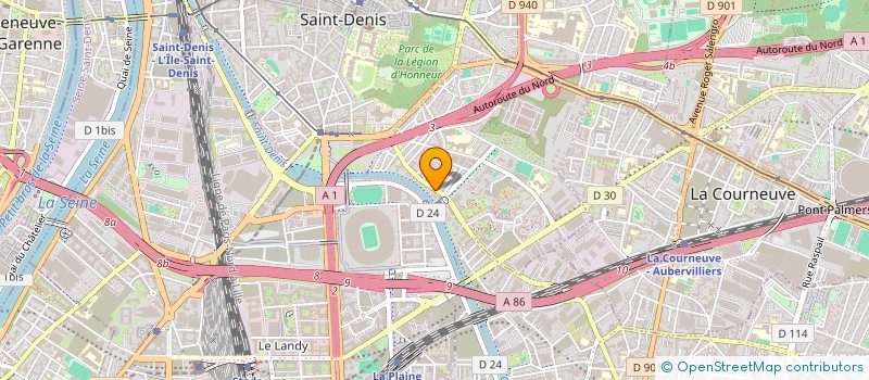 localisation de l'entreprise MADAME OKSANA SOLOVIOVA  SAINT-DENIS