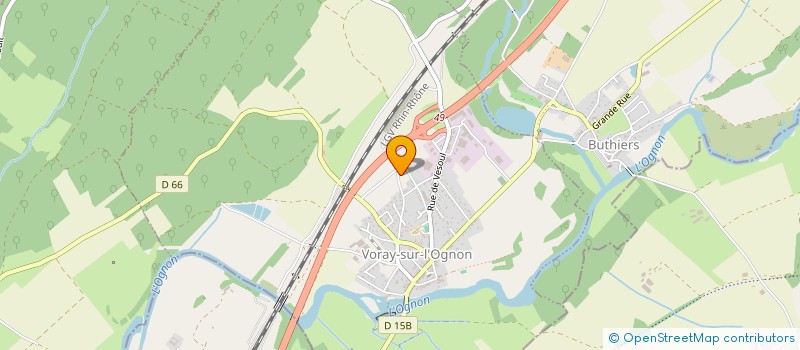 localisation de l'entreprise MADAME OKSANA VILQUIN  VORAY-SUR-L'OGNON