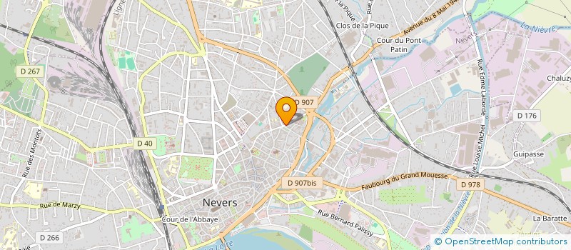 localisation de l'entreprise MADAME OKSANA YUKHYMCHUK à NEVERS