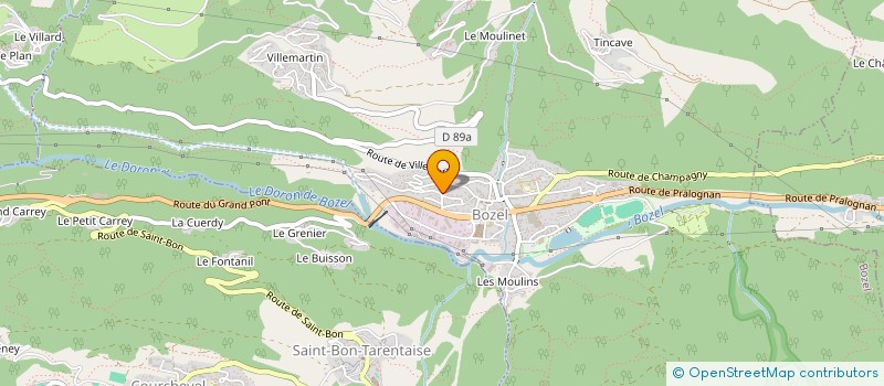 localisation de l'entreprise MADAME OKSANA ZHIKALIAK  BOZEL