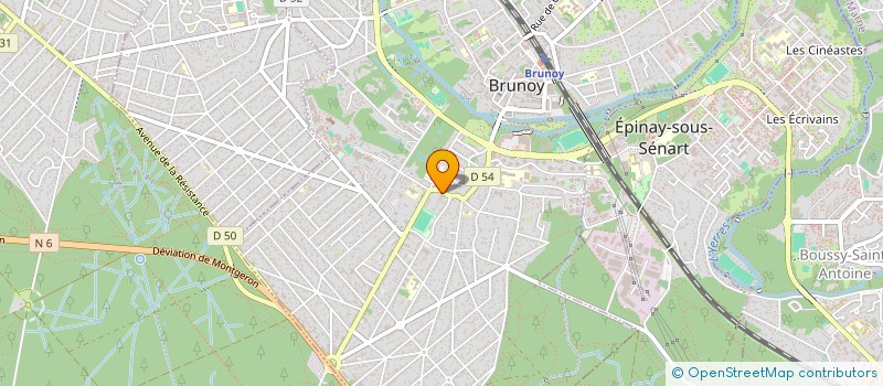 localisation de l'entreprise MADAME OLA ABOELAZM  BRUNOY