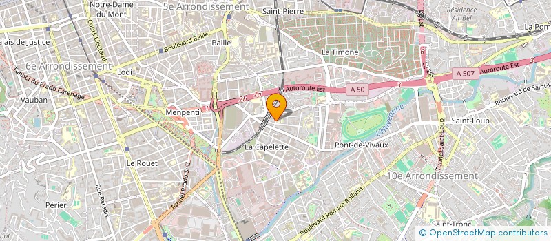 localisation de l'entreprise MADAME OLCHANBOPHA HEM  MARSEILLE