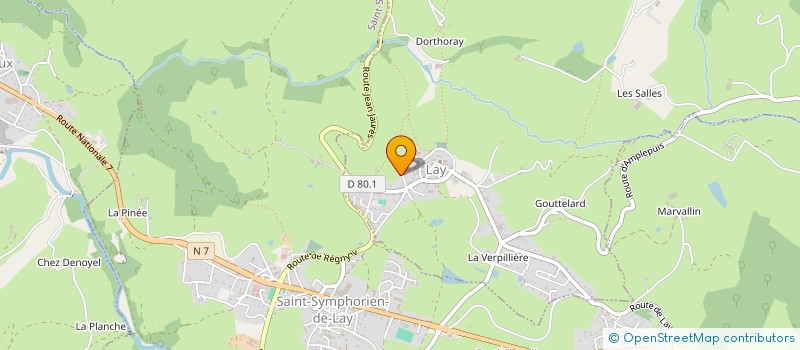 localisation de l'entreprise MADAME OLEANE FRENAY  LAY