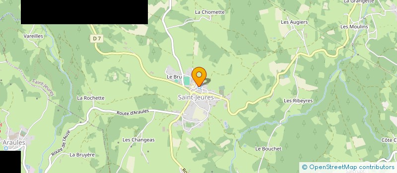 localisation de l'entreprise MADAME OLEKSANDRA EFIMENKO  SAINT-JEURES