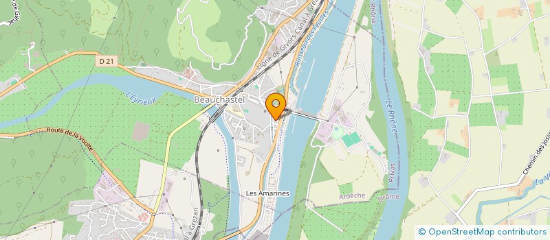 localisation de l'entreprise MADAME OLEKSANDRA ROHACHOVA à BEAUCHASTEL