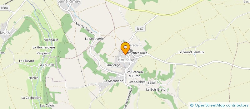 localisation de l'entreprise MADAME OLEKSANDRA TREIMAN à HOUSSAY