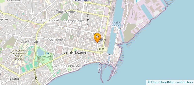 localisation de l'entreprise MADAME OLENA CONGARD à SAINT-NAZAIRE