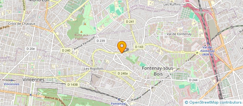localisation de l'entreprise MADAME OLENA DUROULLE à FONTENAY-SOUS-BOIS