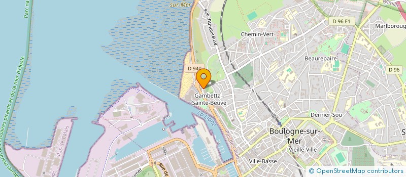 localisation de l'entreprise MADAME OLENA GORDENKO à BOULOGNE-SUR-MER