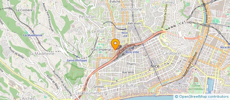 localisation de l'entreprise MADAME OLENA KATORETS  NICE