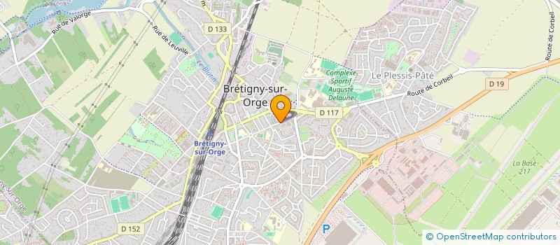 localisation de l'entreprise MADAME OLENA KHAMATSHYNA à BRETIGNY-SUR-ORGE