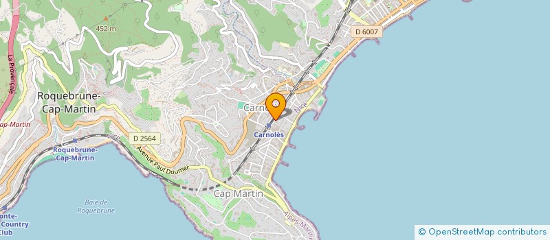 localisation de l'entreprise MADAME OLENA KRAVCHUK à ROQUEBRUNE-CAP-MARTIN