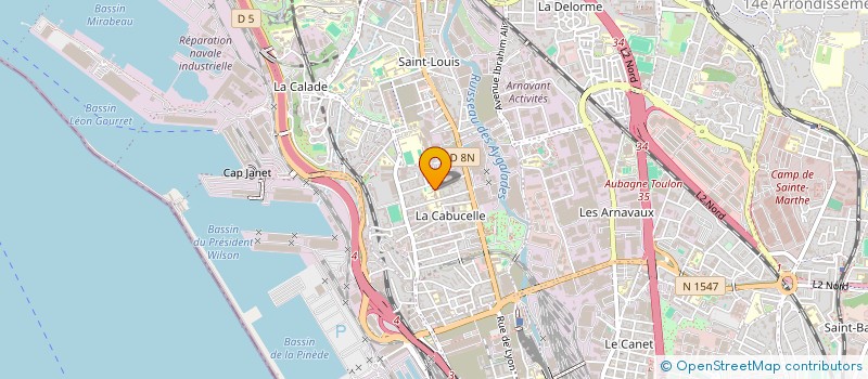 localisation de l'entreprise MADAME OLENA KUSTOVA à MARSEILLE