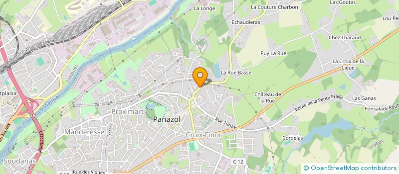 localisation de l'entreprise MADAME OLENA NEFODOVA à PANAZOL