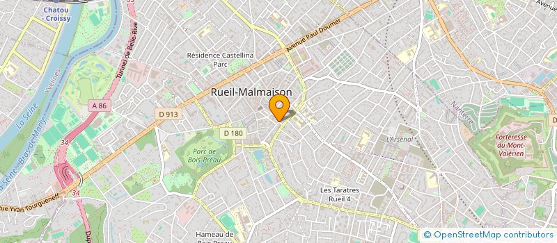 localisation de l'entreprise MADAME OLENA RYBALKO à RUEIL-MALMAISON
