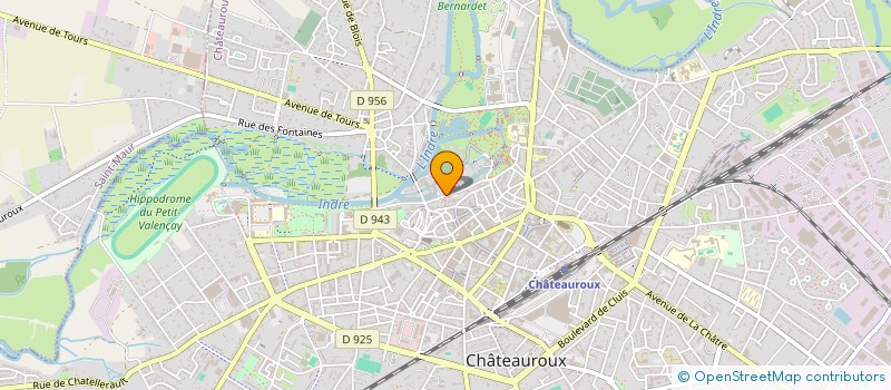 localisation de l'entreprise MADAME OLENA VAKUMENKO à CHATEAUROUX