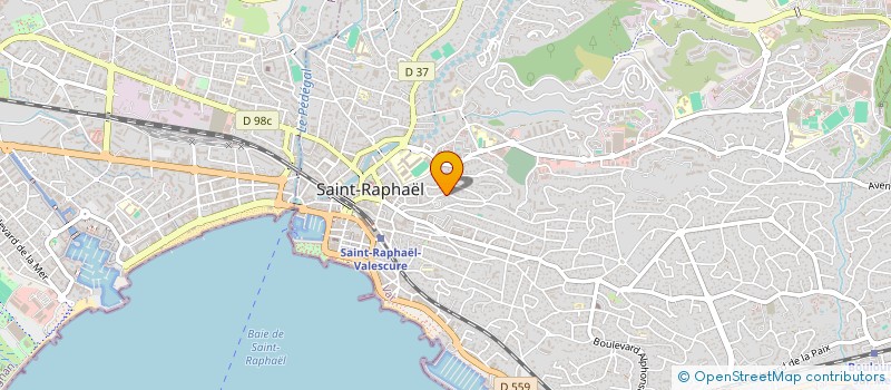 localisation de l'entreprise MADAME OLENA VYKHRESTIUK  SAINT-RAPHAEL