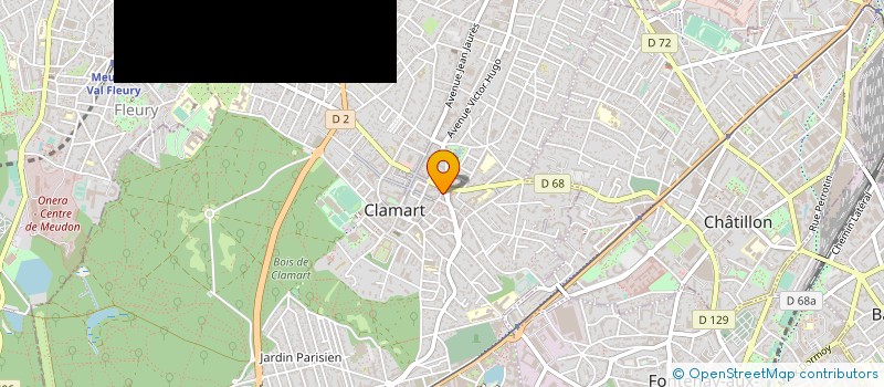localisation de l'entreprise MADAME OLESEA STRATULAT à CLAMART