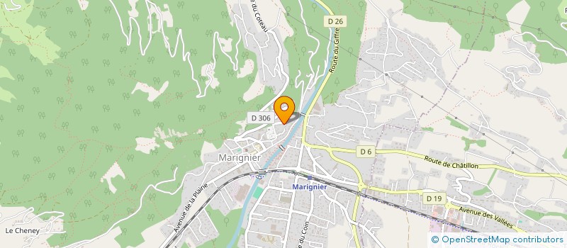 localisation de l'entreprise MADAME OLESIA SHORNIKOVA  MARIGNIER