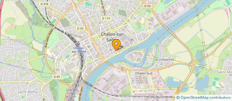 localisation de l'entreprise MADAME OLESSIA DOUMTCHENKO à CHALON-SUR-SAONE