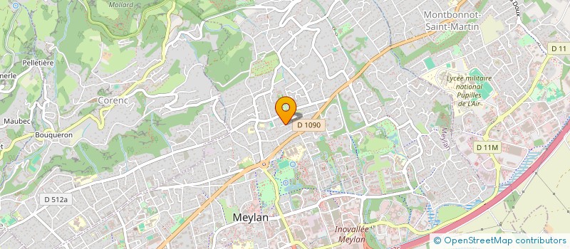 localisation de l'entreprise MADAME OLESSIA TCHITCHINOVA  MEYLAN