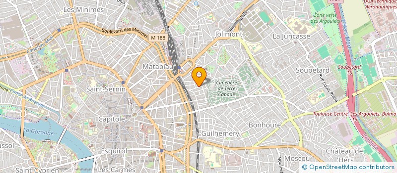localisation de l'entreprise MADAME OLESSYA BONDARUK à TOULOUSE