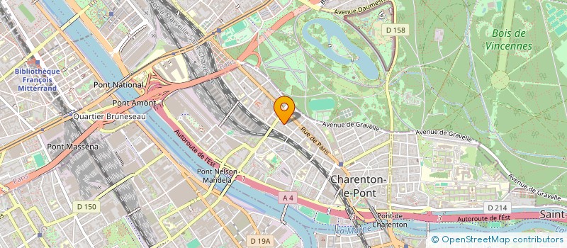 localisation de l'entreprise MADAME OLESYA NIZOVTSEVA  CHARENTON-LE-PONT