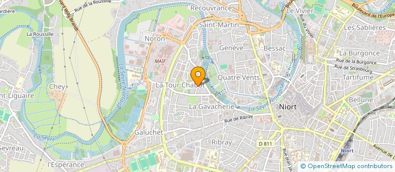 localisation de l'entreprise MADAME OLESYA SHAIPOVA à NIORT