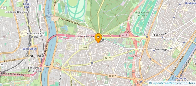 localisation de l'entreprise MADAME OLESYA VOYTOVICH à BOULOGNE-BILLANCOURT
