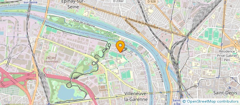 localisation de l'entreprise MADAME OLFA BEN ISMAIL à VILLENEUVE-LA-GARENNE