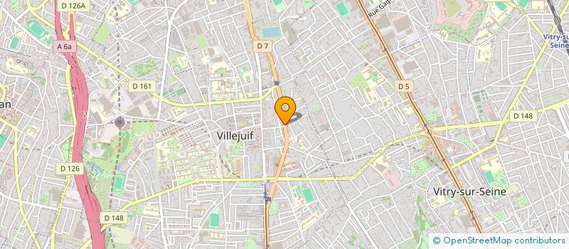 localisation de l'entreprise MADAME OLFA BEN OUIREN  VILLEJUIF