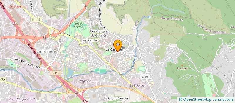 localisation de l'entreprise MADAME OLFA FAIDI  VITROLLES