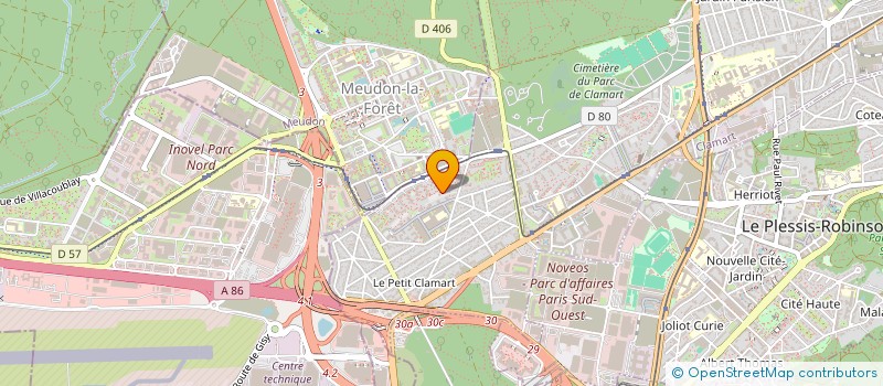 localisation de l'entreprise MADAME OLFA RAJHI à CLAMART