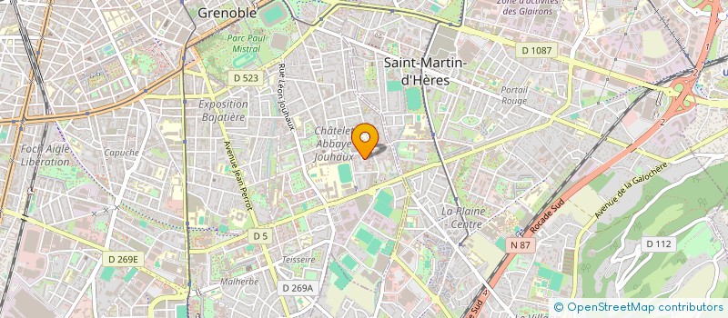 localisation de l'entreprise MADAME OLFA ROUIS à GRENOBLE