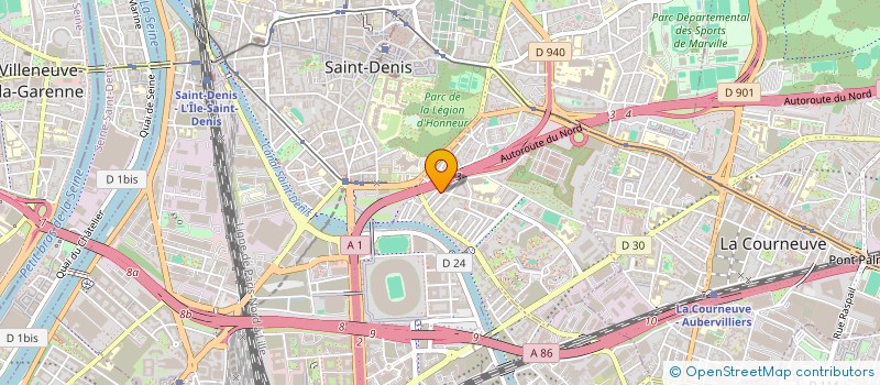 localisation de l'entreprise MADAME OLGA ALLA  SAINT-DENIS