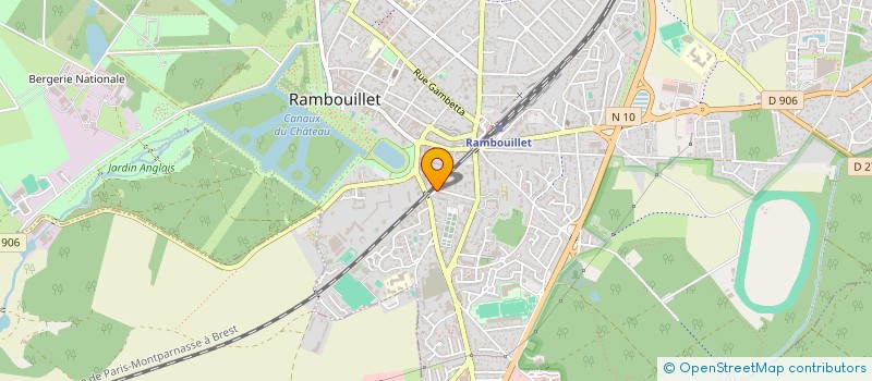 localisation de l'entreprise MADAME OLGA BARYKOVA  RAMBOUILLET