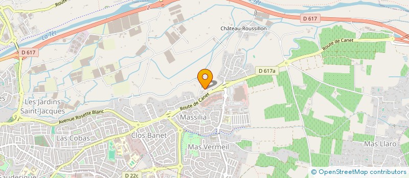 localisation de l'entreprise MADAME OLGA BELSKA  ARGELES-SUR-MER