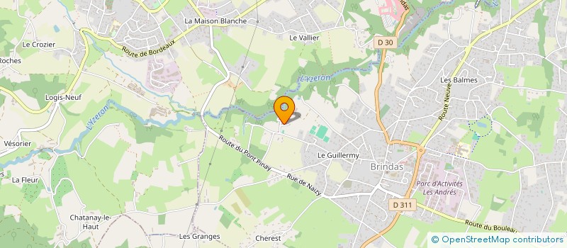 localisation de l'entreprise MADAME OLGA BENHARBON  BRINDAS