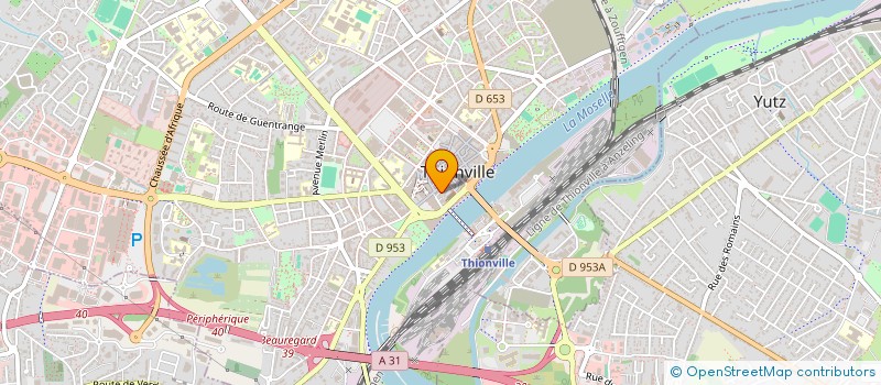 localisation de l'entreprise MADAME OLGA BIFFONI à THIONVILLE
