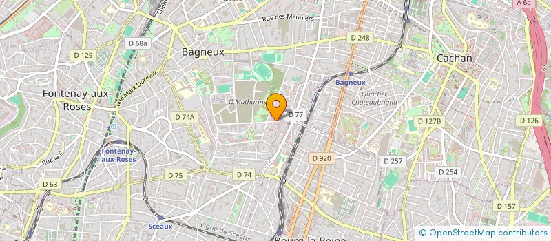 localisation de l'entreprise MADAME OLGA BILANIUK à BAGNEUX
