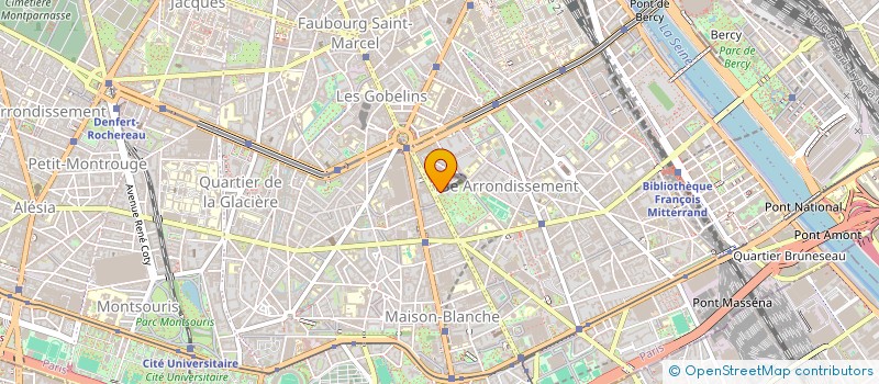 localisation de l'entreprise MADAME OLGA BOBRO  PARIS