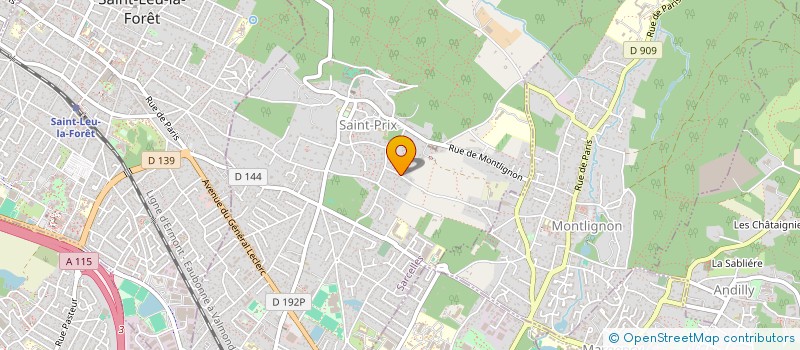localisation de l'entreprise MADAME OLGA BOGDANOVA à SAINT-PRIX